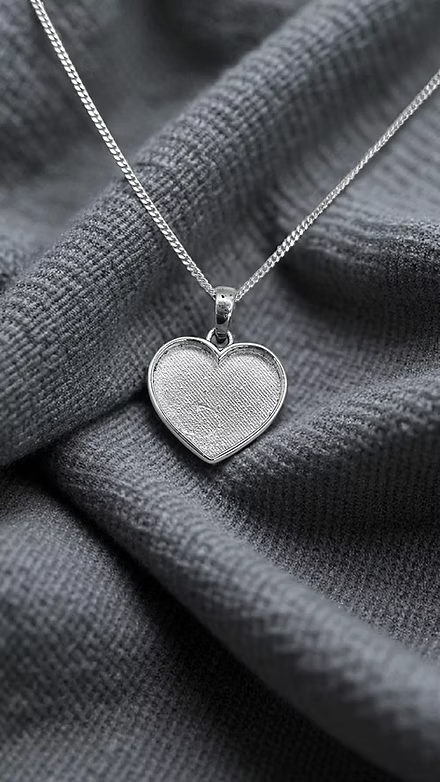 Sterling Silver Heart Pendant