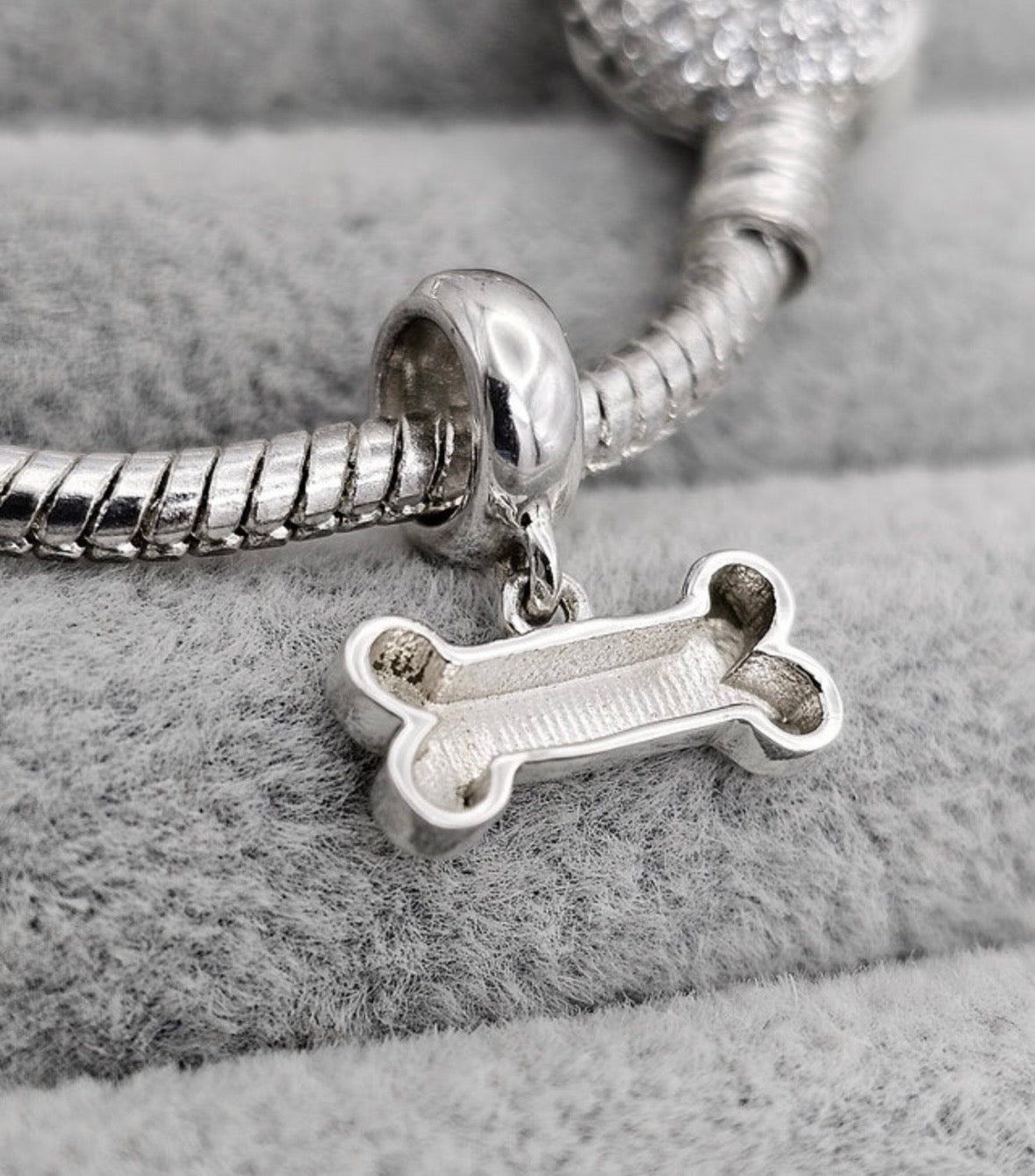 Sterling Silver Bone Keepsake Charm