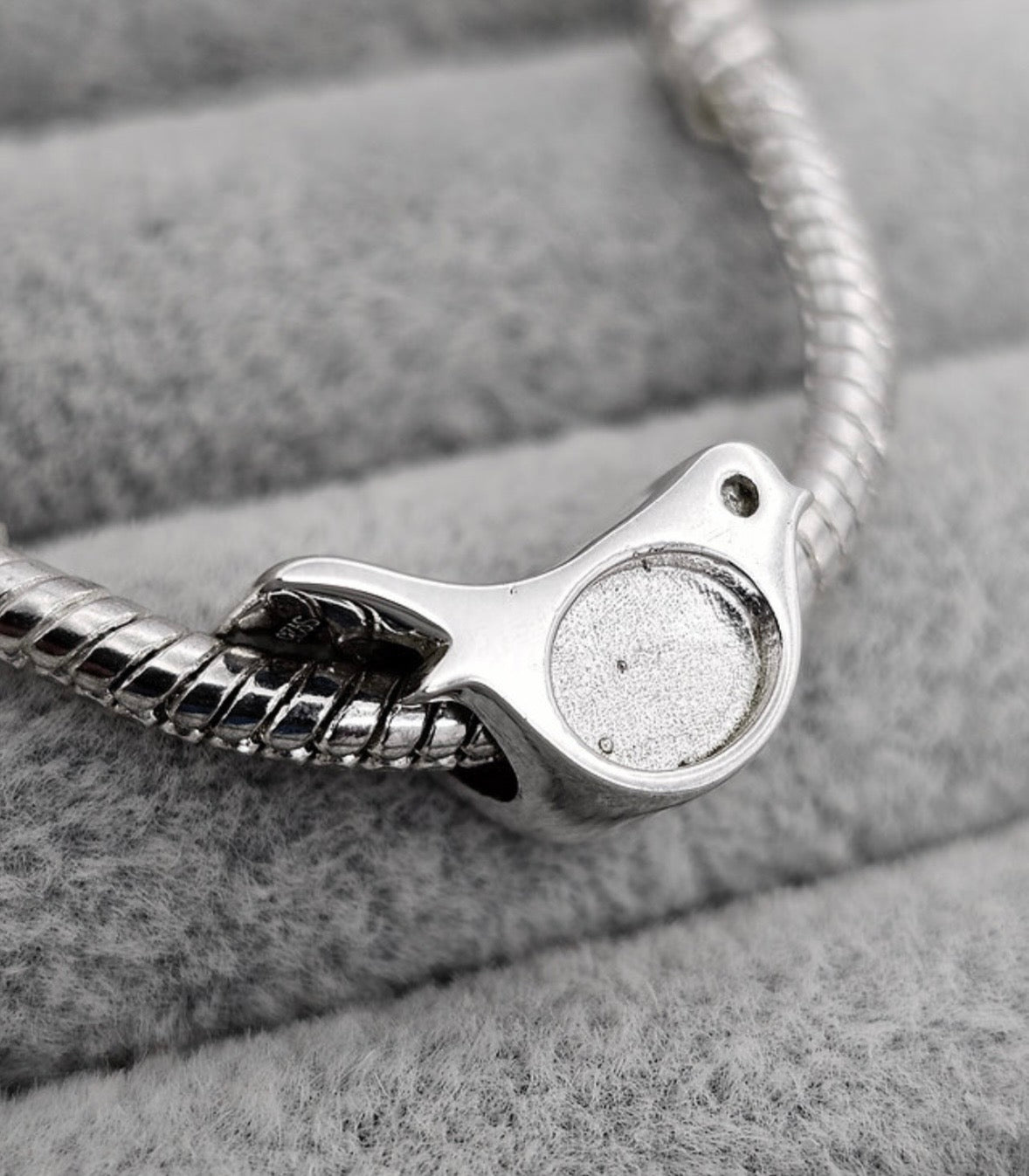 Sterling Silver Robin Keepsake Charm