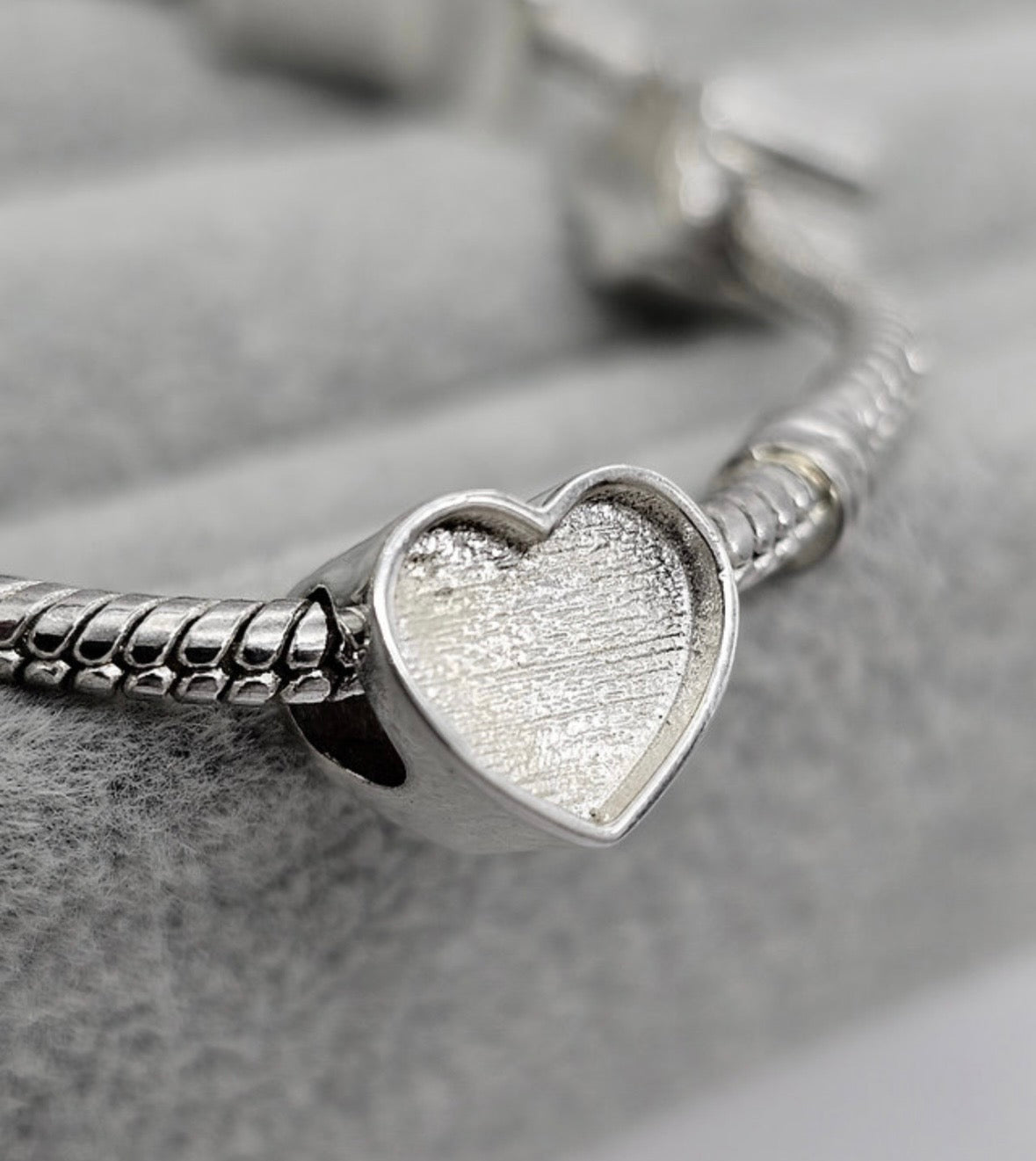 Sterling Silver Heart Keepsake Charm