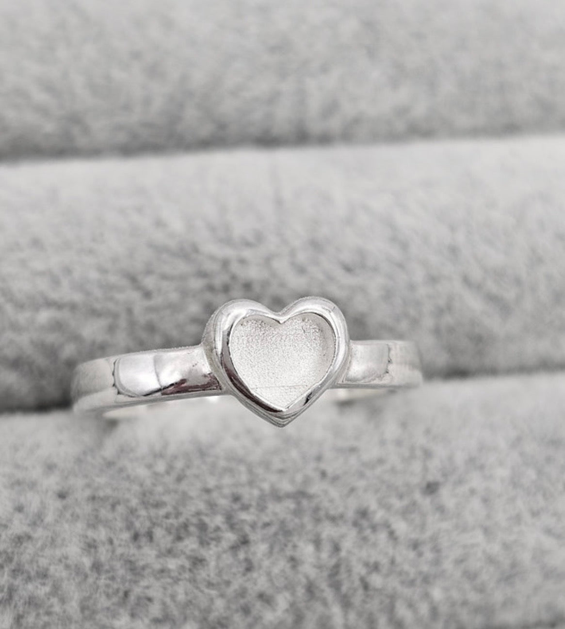 Sterling Silver Heart Ring