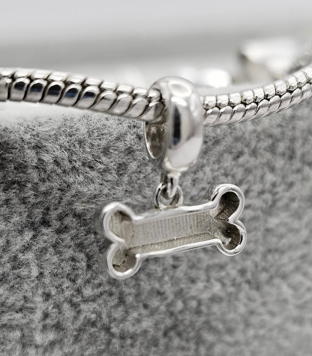 Sterling Silver Bone Keepsake Charm