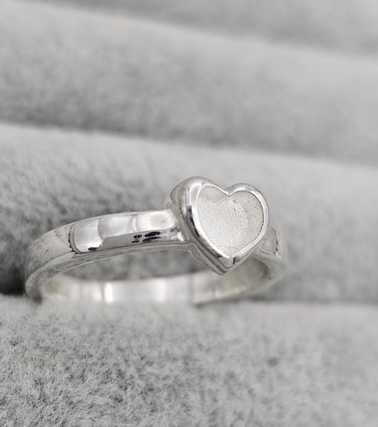 Sterling Silver Heart Ring